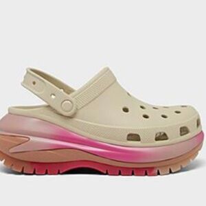 New Women’s Crocs Mega Crush clog shoes.